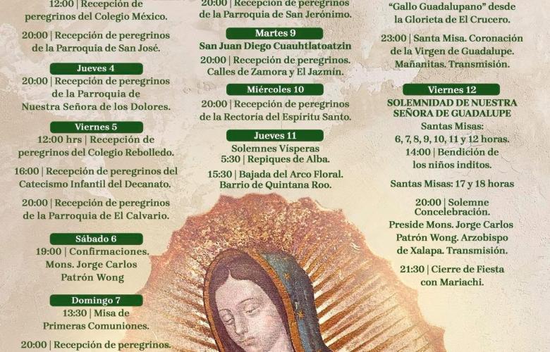 Fiesta de Guadalupe en Coatepec