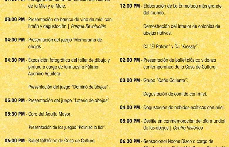 Festival de la Miel y el Mole 2025 en Teocelo, Veracruz