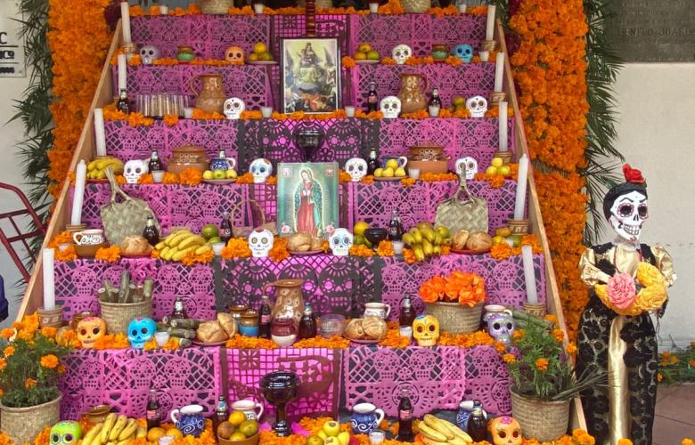 un altar en coatepec