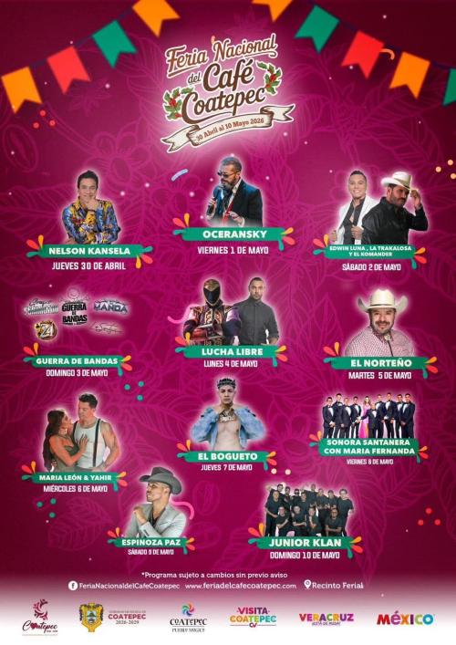 Empieza la feria de Coatepec