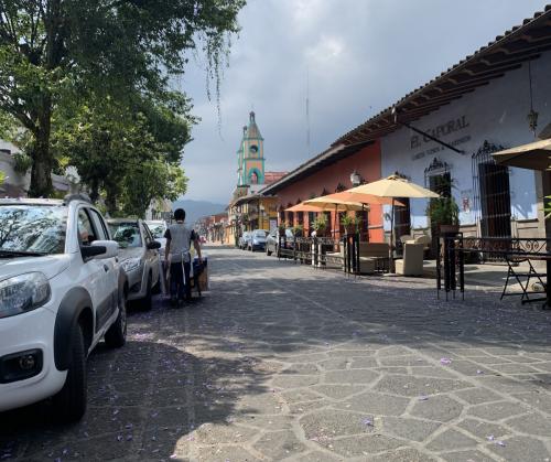 imagen de una calle de Coatepec