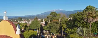 vista del centro de Coatepec